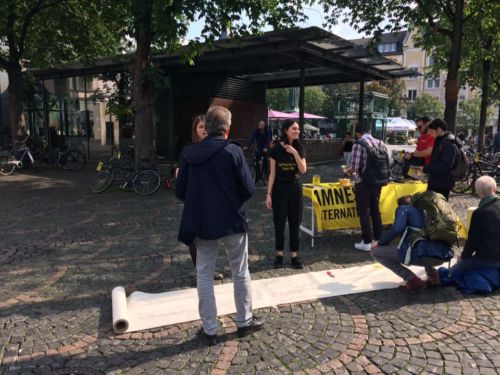 Aktion Europawahl 2019 Innenstadt Bonn