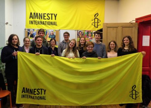 Gruppenfoto Amnesty International Hochschulgruppe Bonn